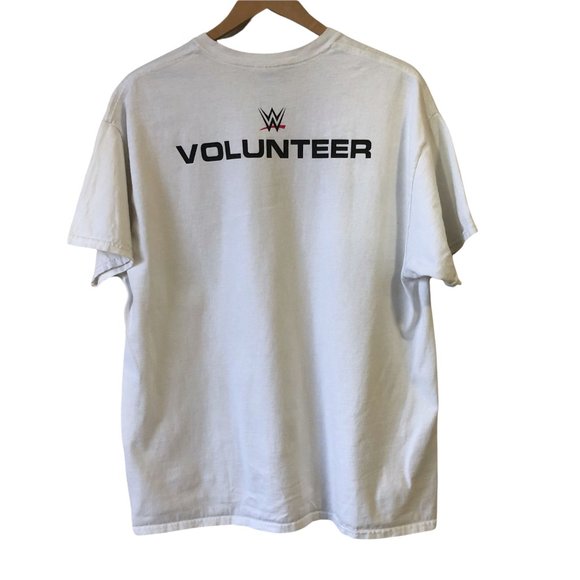 Wrestle Mania Axxess Volunteer tee shirt white XL - Picture 2 of 5